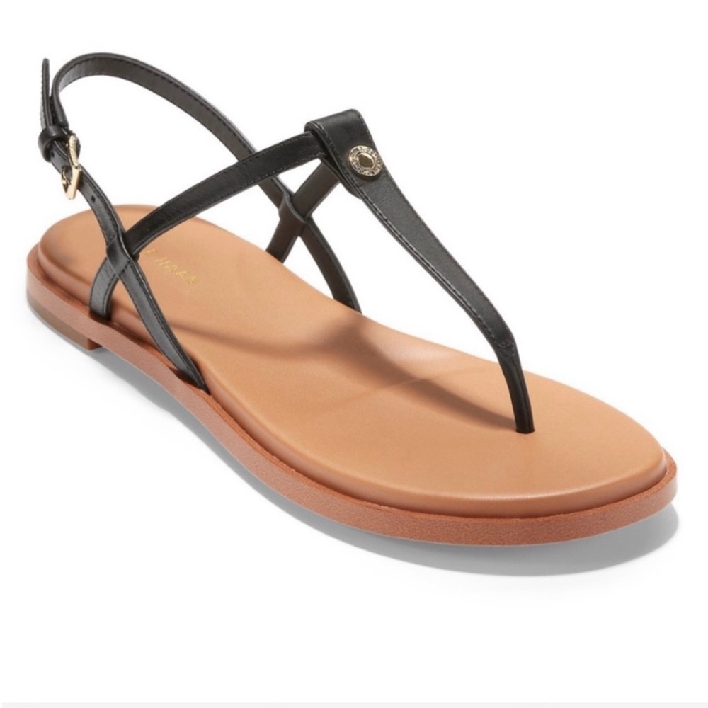 COLE HAAN Flora Leather Thong Sandals Size 7
